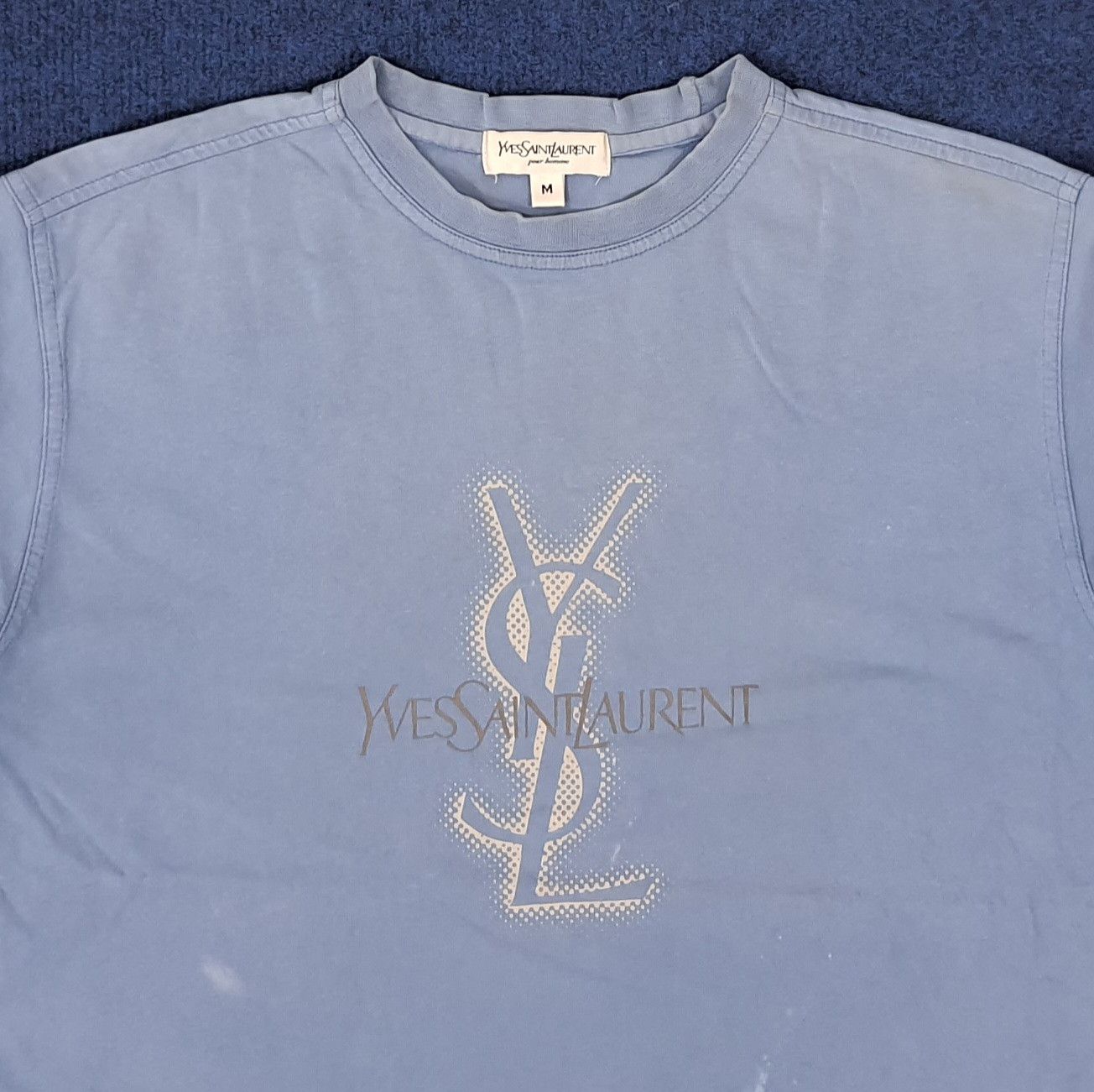 Yves Saint Laurent Vintage YSL Yves Saint Laurent Tshirt C239N36 Size US L / EU 52-54 / 3 - 2 Thumbnail