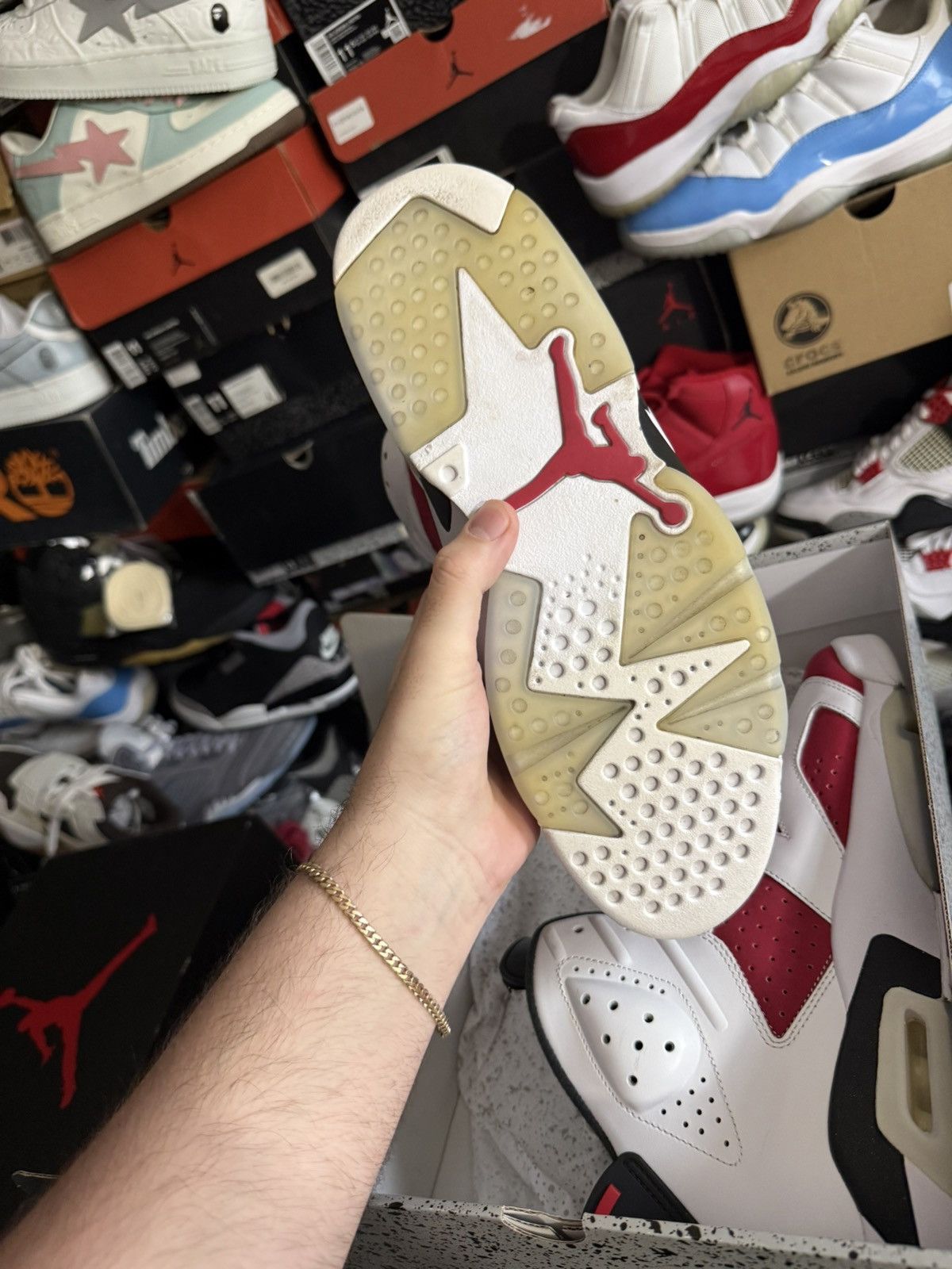 Jordan Brand Jordan retro 6 carmine sz 11 Size US 11 / EU 44 - 5 Thumbnail