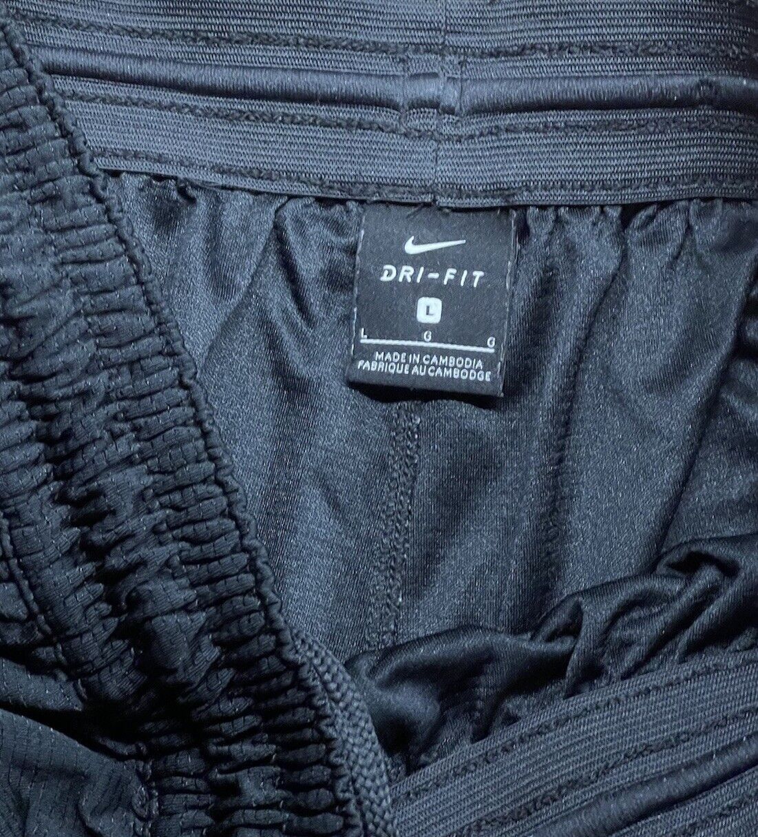 Nike Nike DRI-FIT Men’s Black Basketball Shorts Relaxed Shorts Size US 36 / EU 52 - 3 Thumbnail