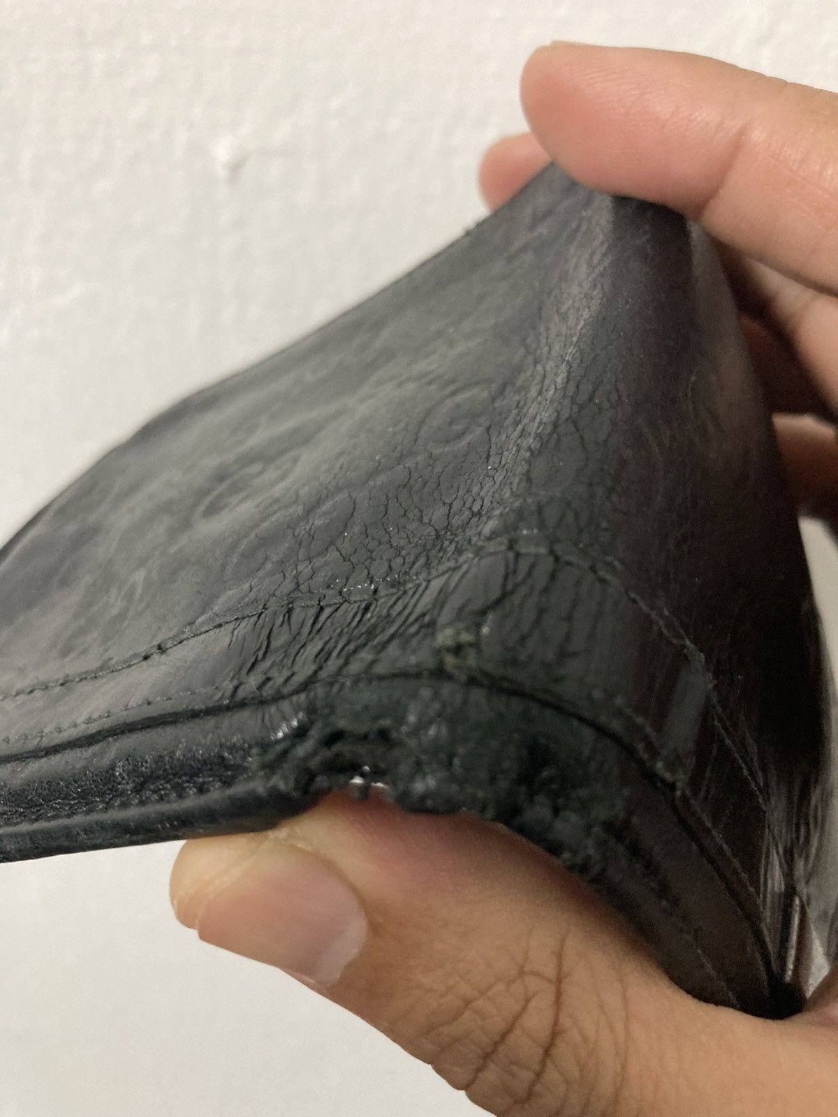 Gucci Gucci GG Monogram Bifold Black Wallet Size ONE SIZE - 8 Thumbnail