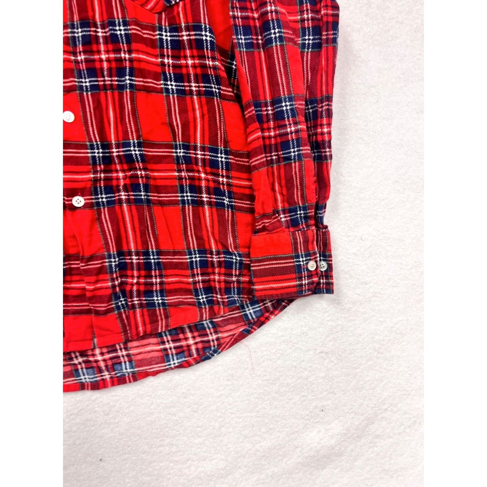 Vintage VINTAGE Highlander Shirt Plaid Flannel Button-Down M Red Mens Size US M / EU 48-50 / 2 - 4 Thumbnail