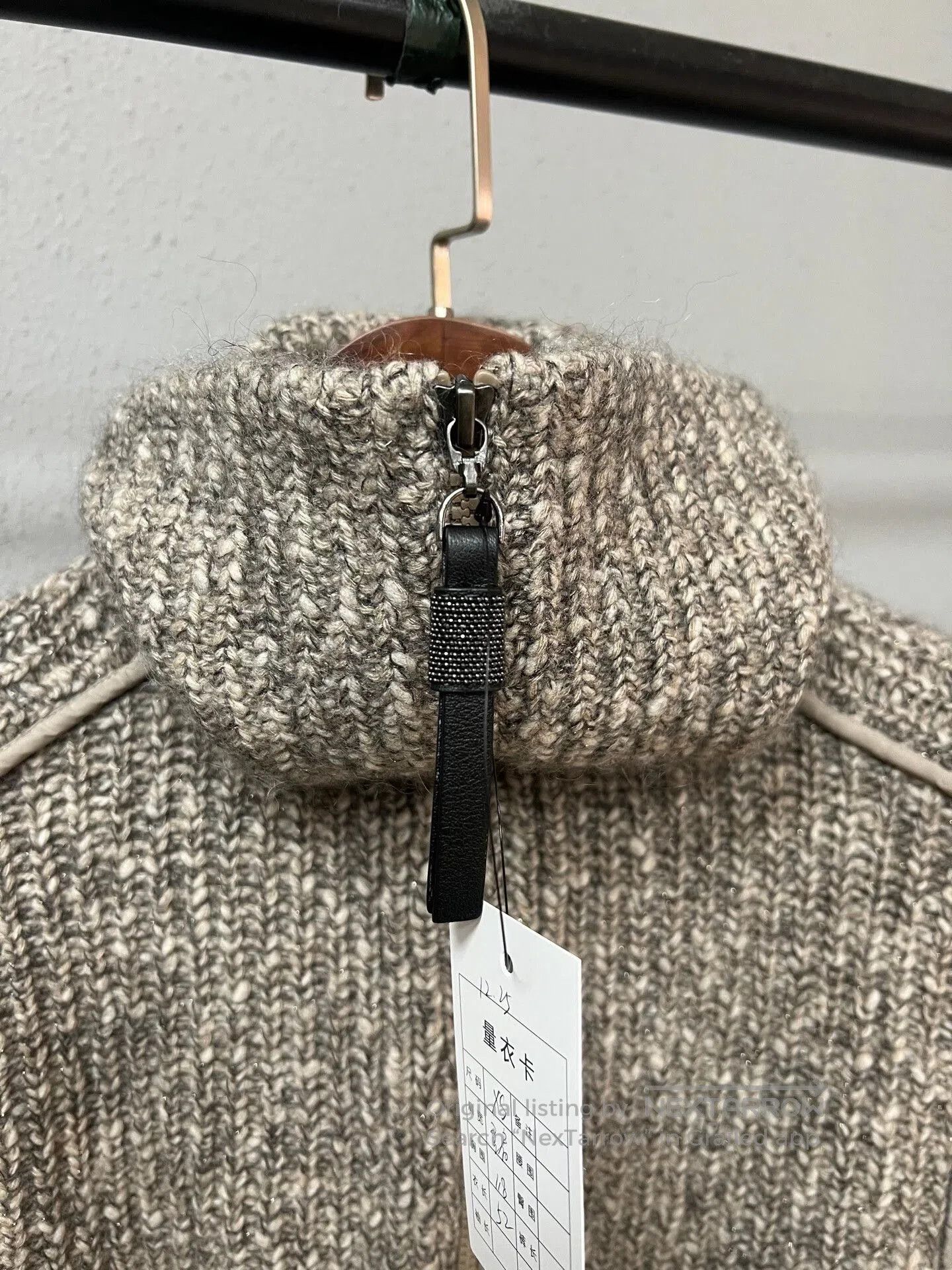 Brunello Cucinelli vintage collared knitted sweater by brunello cucinelli. Size XS / US 0-2 / IT 36-38 - 3 Thumbnail