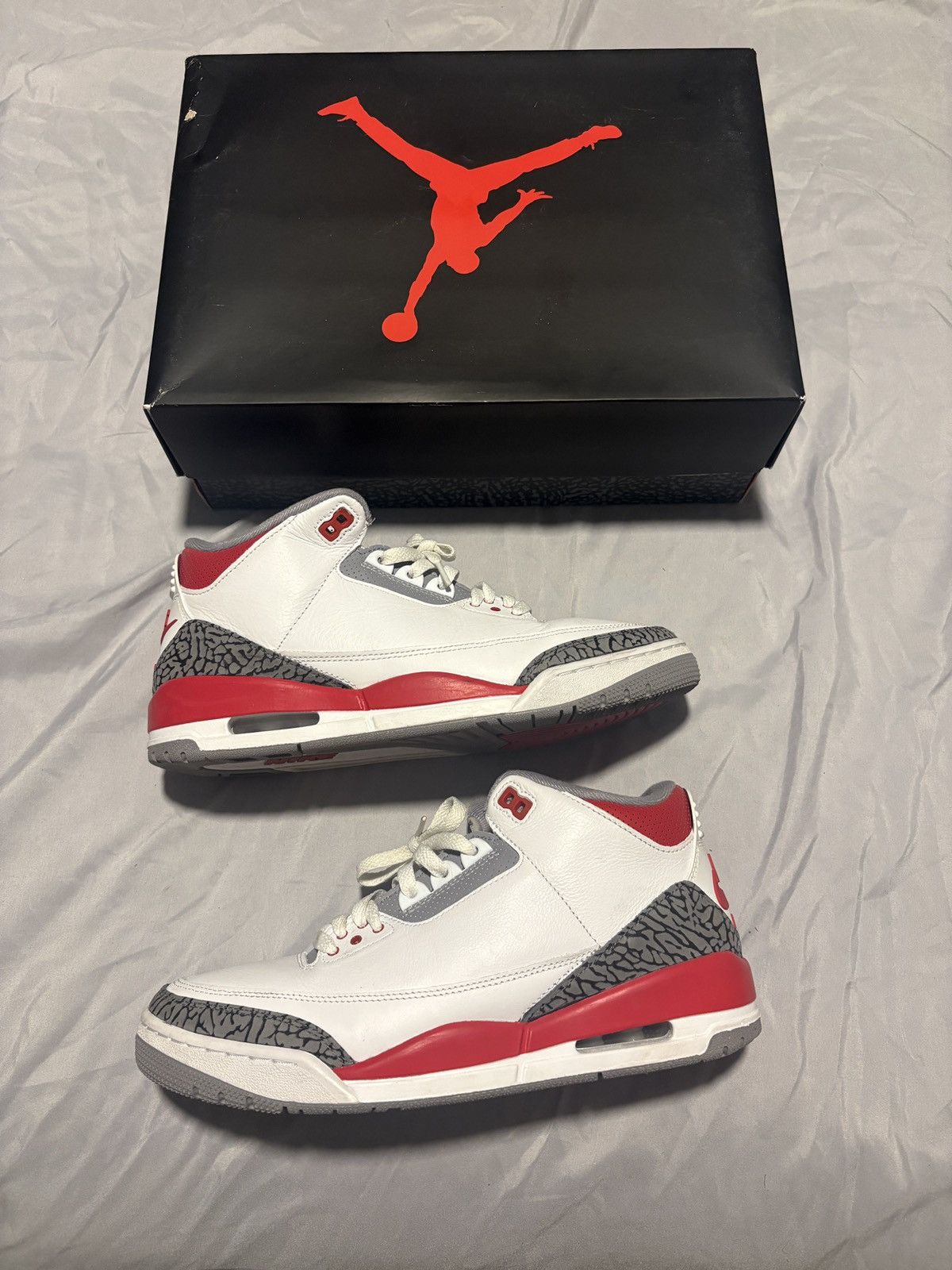 Nike Air jordan 3 Fire Red Size US 10 / EU 43 - 2 Thumbnail