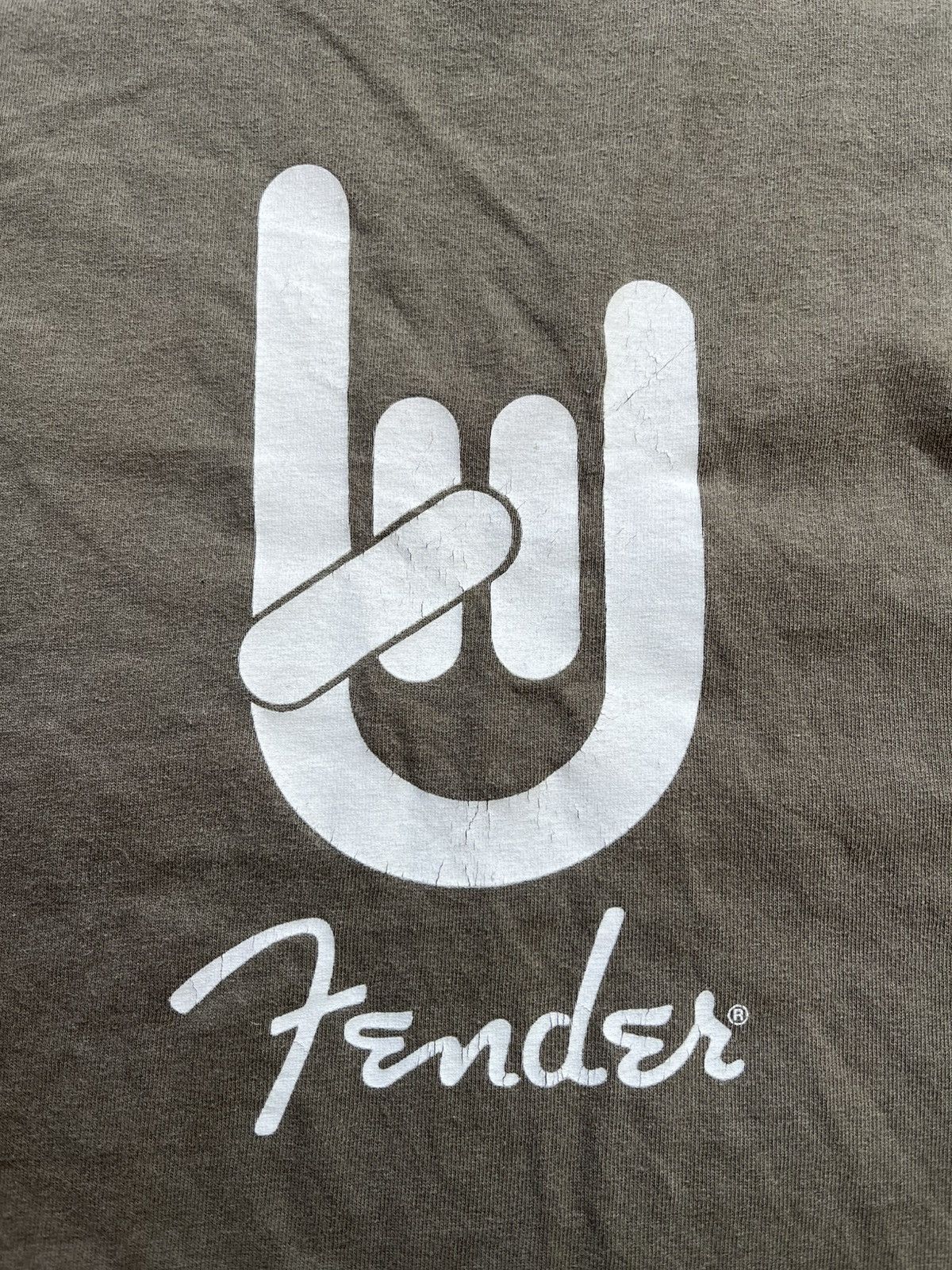 Band Tees Vintage fender t shirt Size US XL / EU 56 / 4 - 2 Thumbnail