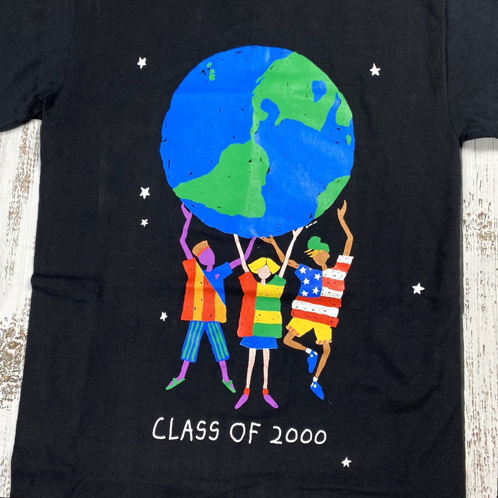 Vintage VINTAGE Hallmark Class of 2000 Graphic T-Shirt Adult Medium Black USA Made Short Sleeve Crew Neck Mens Size US M / EU 48-50 / 2 - 2 Thumbnail