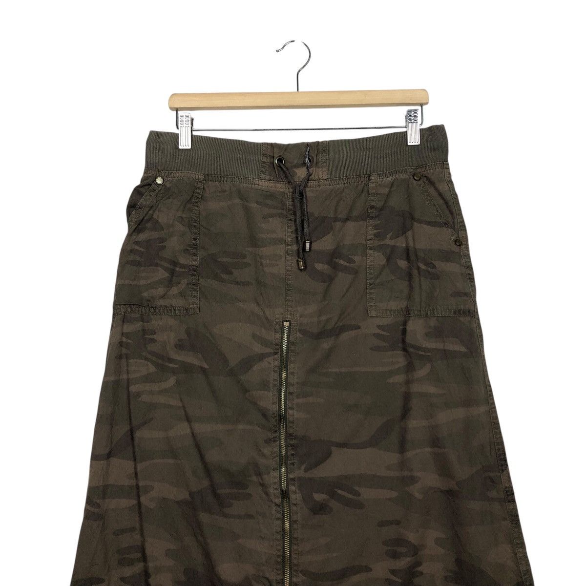 Japanese Brand 📌Vintage Skirt Camouflage Design Full Print Size 32" / US 10 / IT 46 - 5 Thumbnail