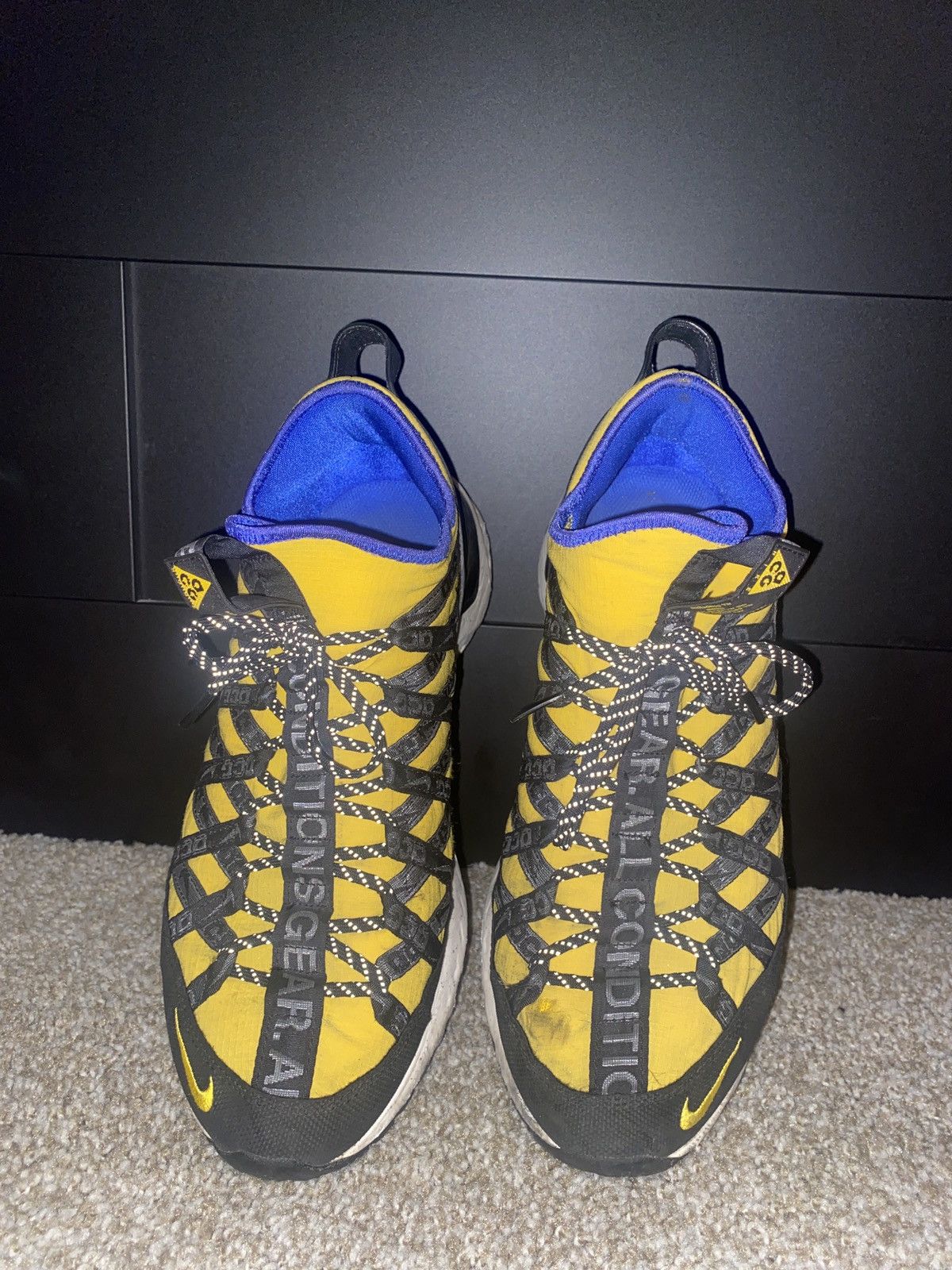 Nike ACG ACG React Terra Gobe, Size 11.5, Amirillo/Racer Blue Size US 11.5 / EU 44-45 - 1 Thumbnail
