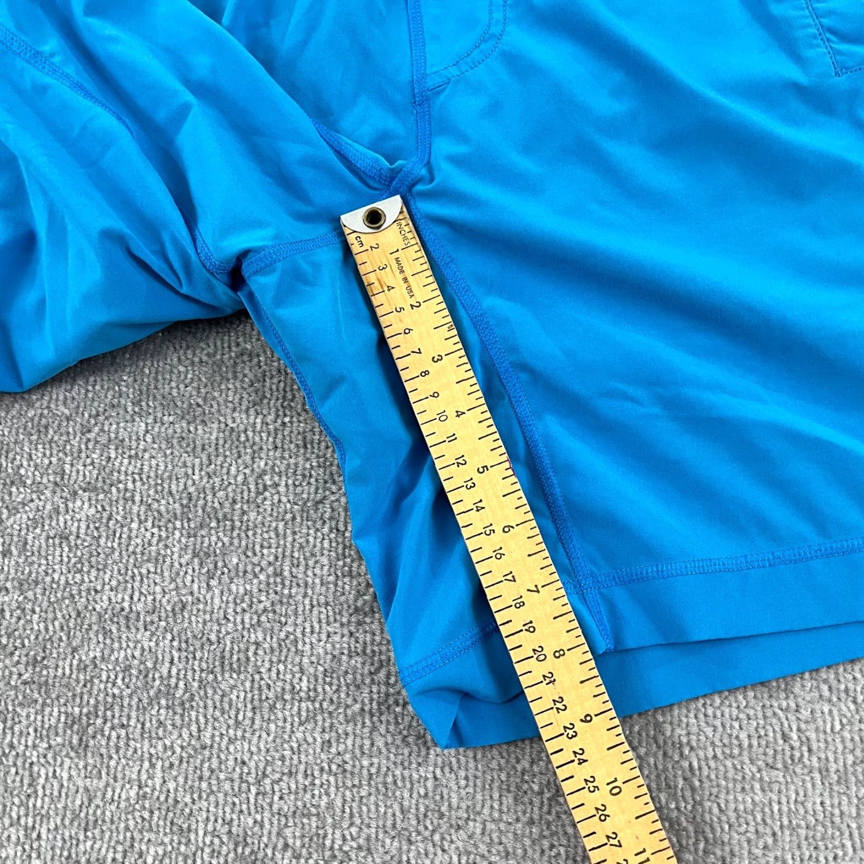 Lululemon LULULEMON Shorts Mens Medium x 8" Lined Pace Breaker Blue Running Training Gym Size US 31 - 5 Thumbnail