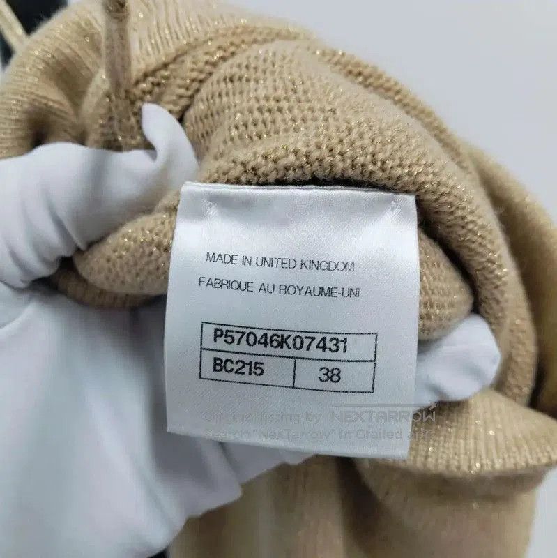 Chanel Chanel Brown Wool Women's Midi Skirt . Size 28" / US 6 / IT 42 - 4 Thumbnail