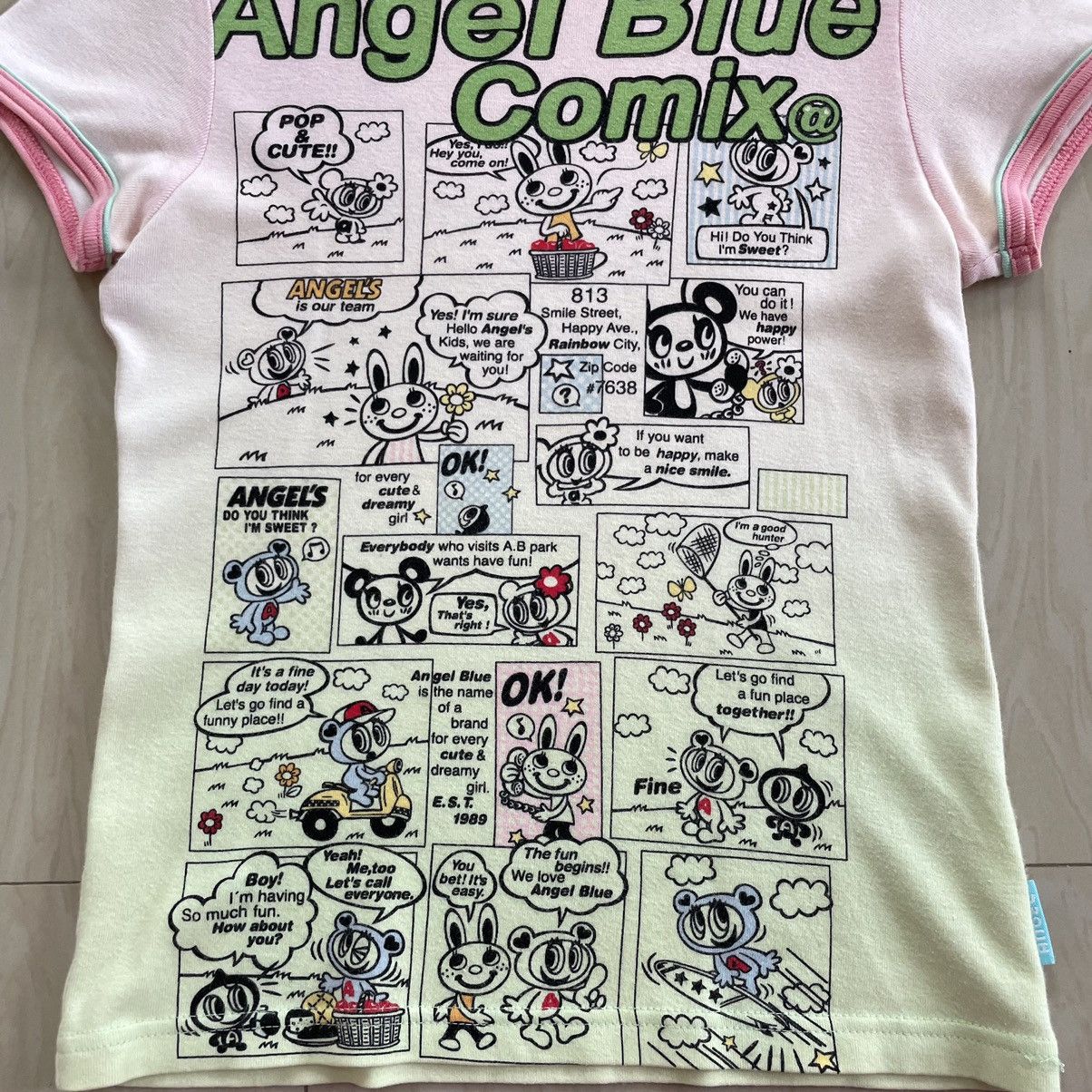 Angel Blue × Japanese Brand Angelblue t shirt Size S / US 4 / IT 40 - 2 Thumbnail