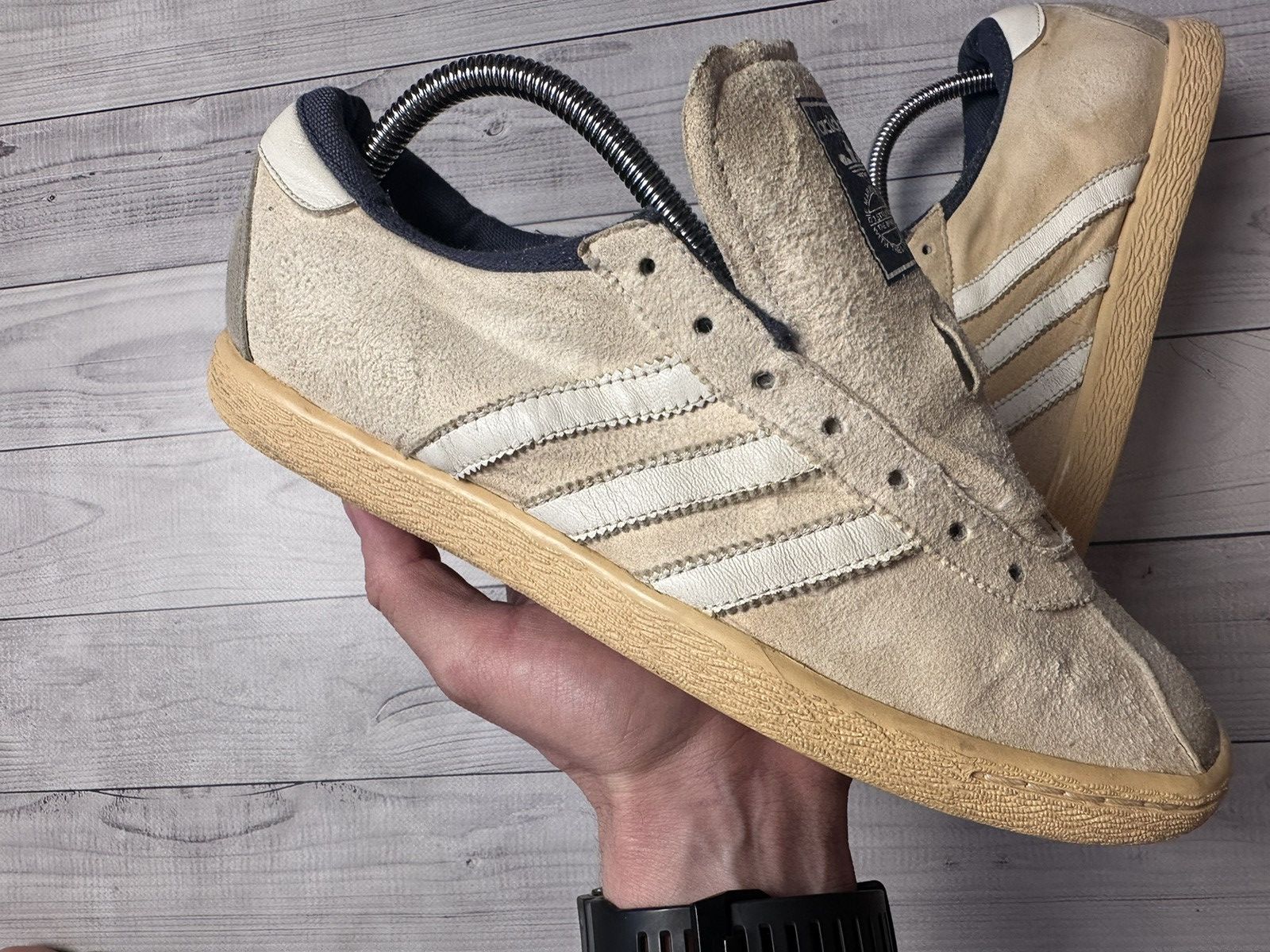 Adidas × Vintage Vintage adidas Tobacco sneakers city series rare retro US8.5 Size US 8.5 / EU 41-42 - 2 Thumbnail