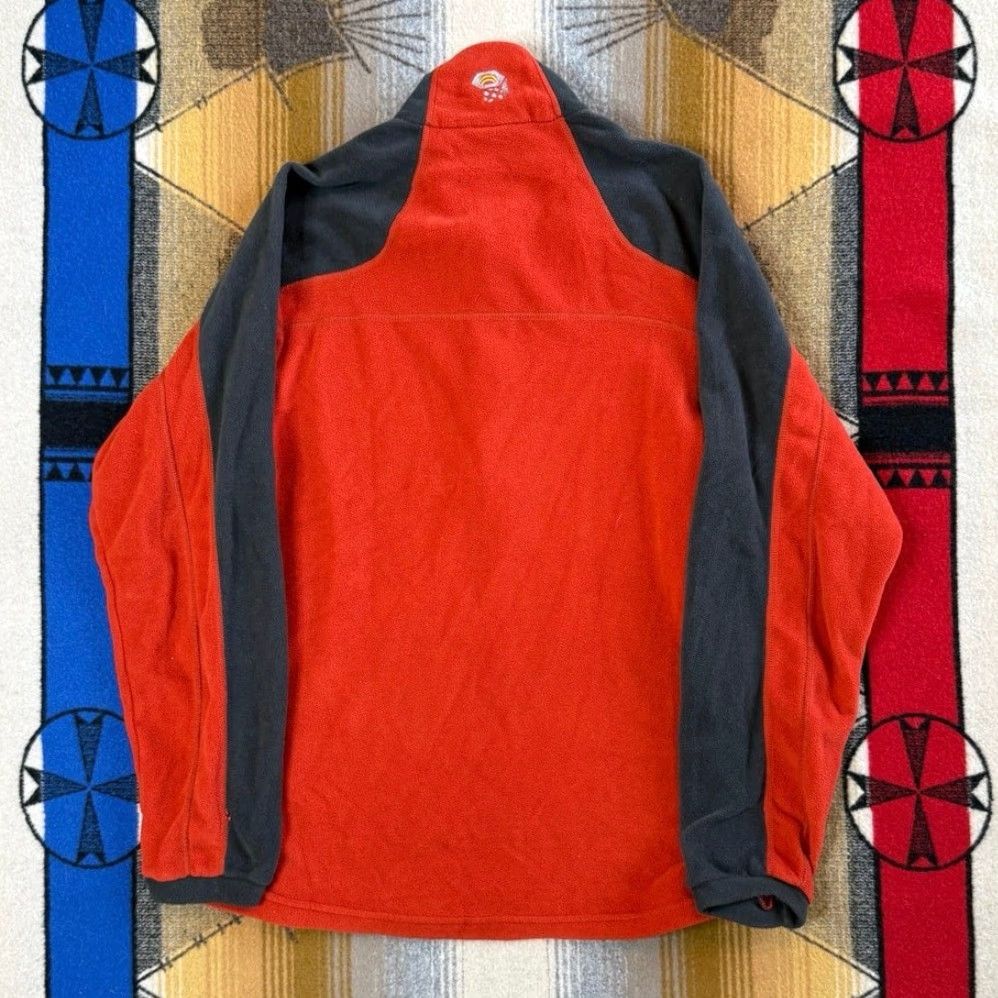 Mountain Hardwear Mountain Hardwear Fleece Shirt Zip Orange M Mens 1/4 Zip Hiking Outdoor Polyester Regular Size Medium Color Orange Size US M / EU 48-50 / 2 - 2 Thumbnail