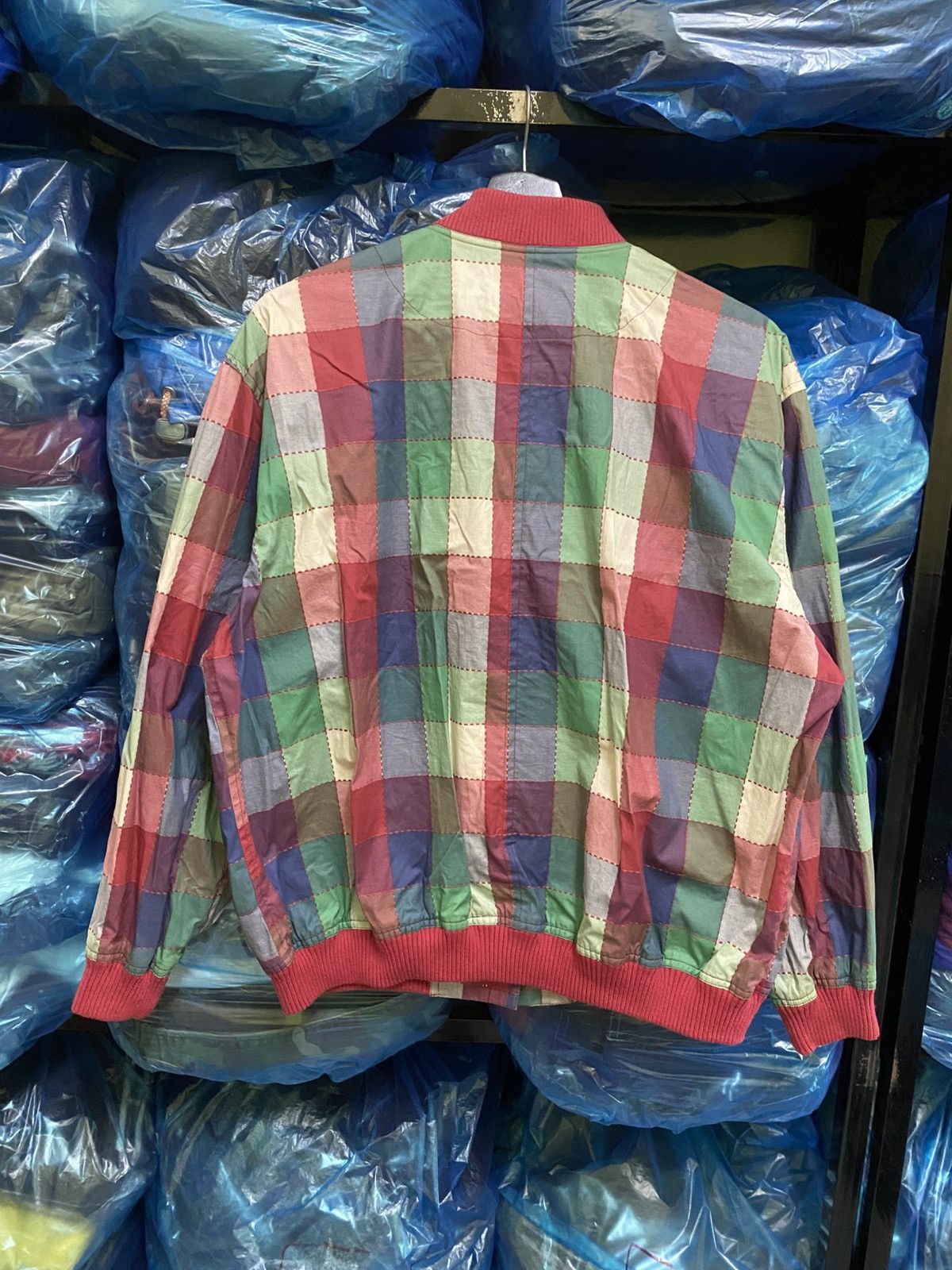 Japanese Brand VINTAGE SUIVI PATCHWORK JACKET Size US M / EU 48-50 / 2 - 4 Thumbnail