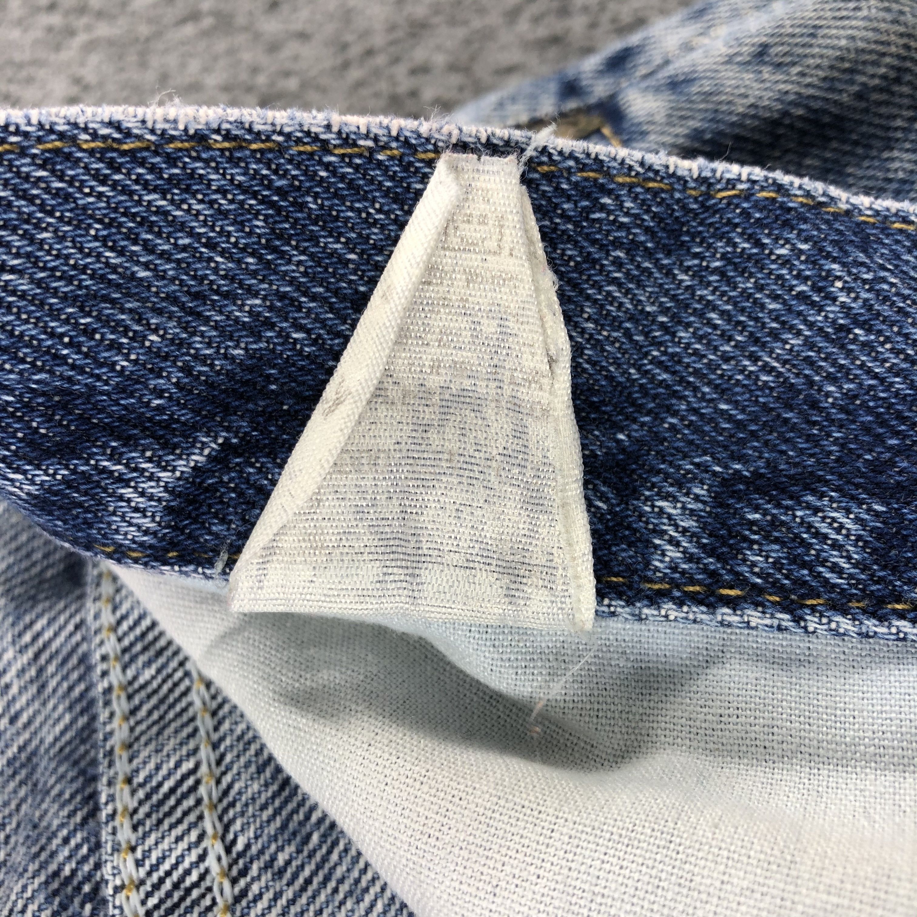 Lee Vintage Blue Wash Lee Jeans-J2567 Size US 36 / EU 52 - 13 Thumbnail