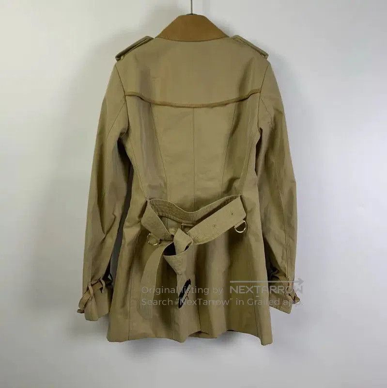 Burberry Burberry Khaki Women's Trench Coat. Size XXS / US 00 / IT 34 - 2 Thumbnail