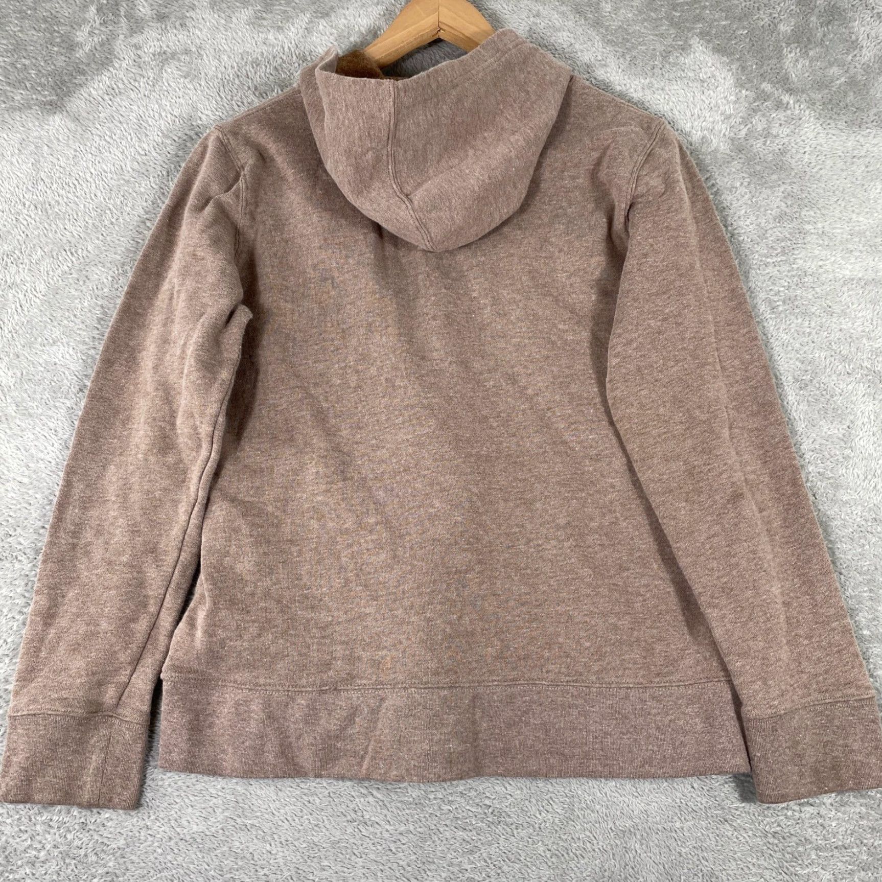 Gap Gap Hoodie Womens M Brown Pink Arch Spellout Sweatshirt Mallcore Logo Crew Neck Fleece Pockets Long Sleeve Pullover Casual Activewear Size M / US 6-8 / IT 42-44 - 2 Thumbnail