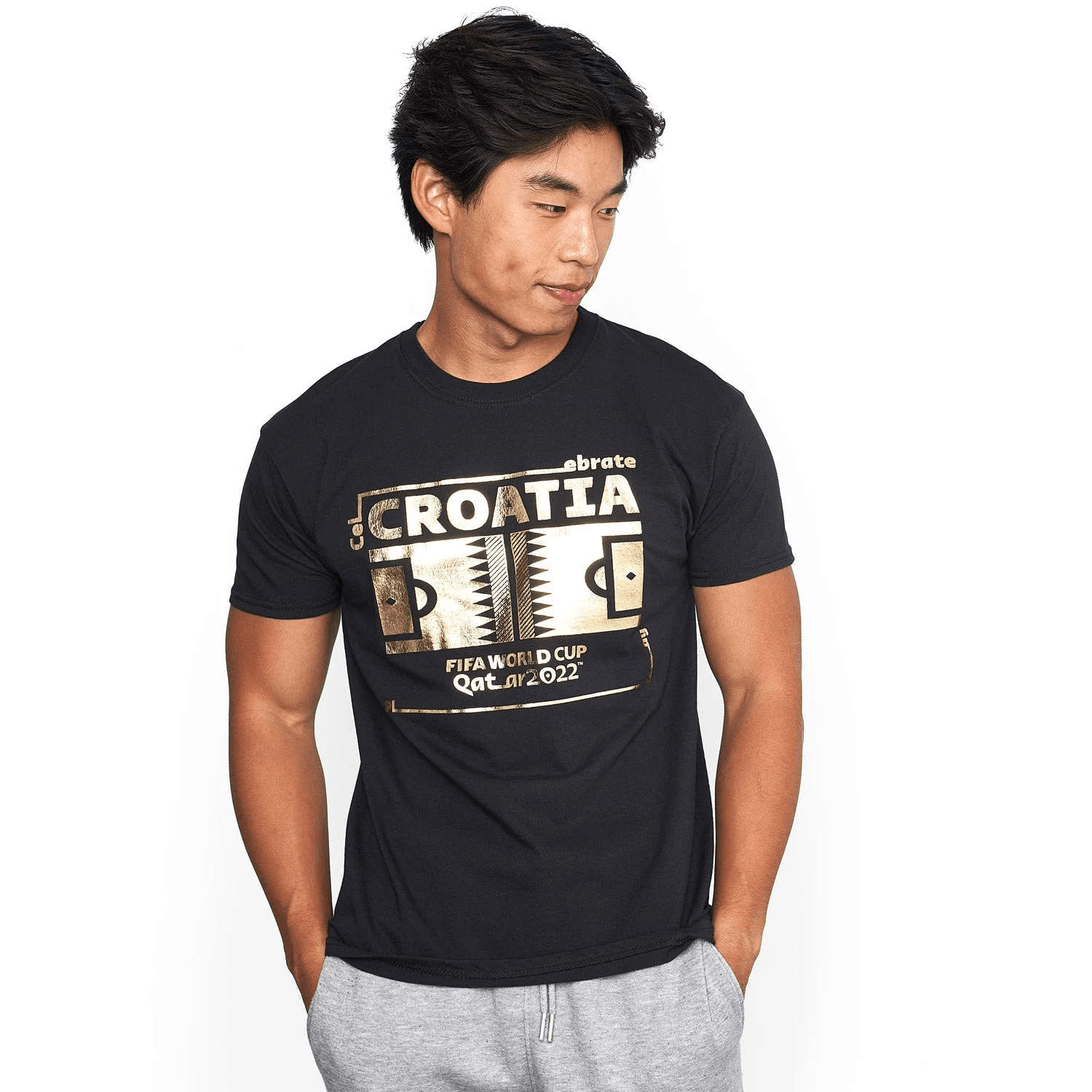 Other Futbol Nation T-Shirt Croatia – Black Size US XL / EU 56 / 4 - 1 Thumbnail