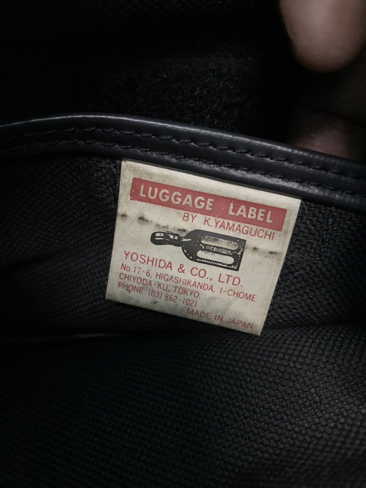 Porter Yoshida & Co Ltd Luggage Label K.Yamaguchi Sling Bag Size ONE SIZE - 8 Thumbnail