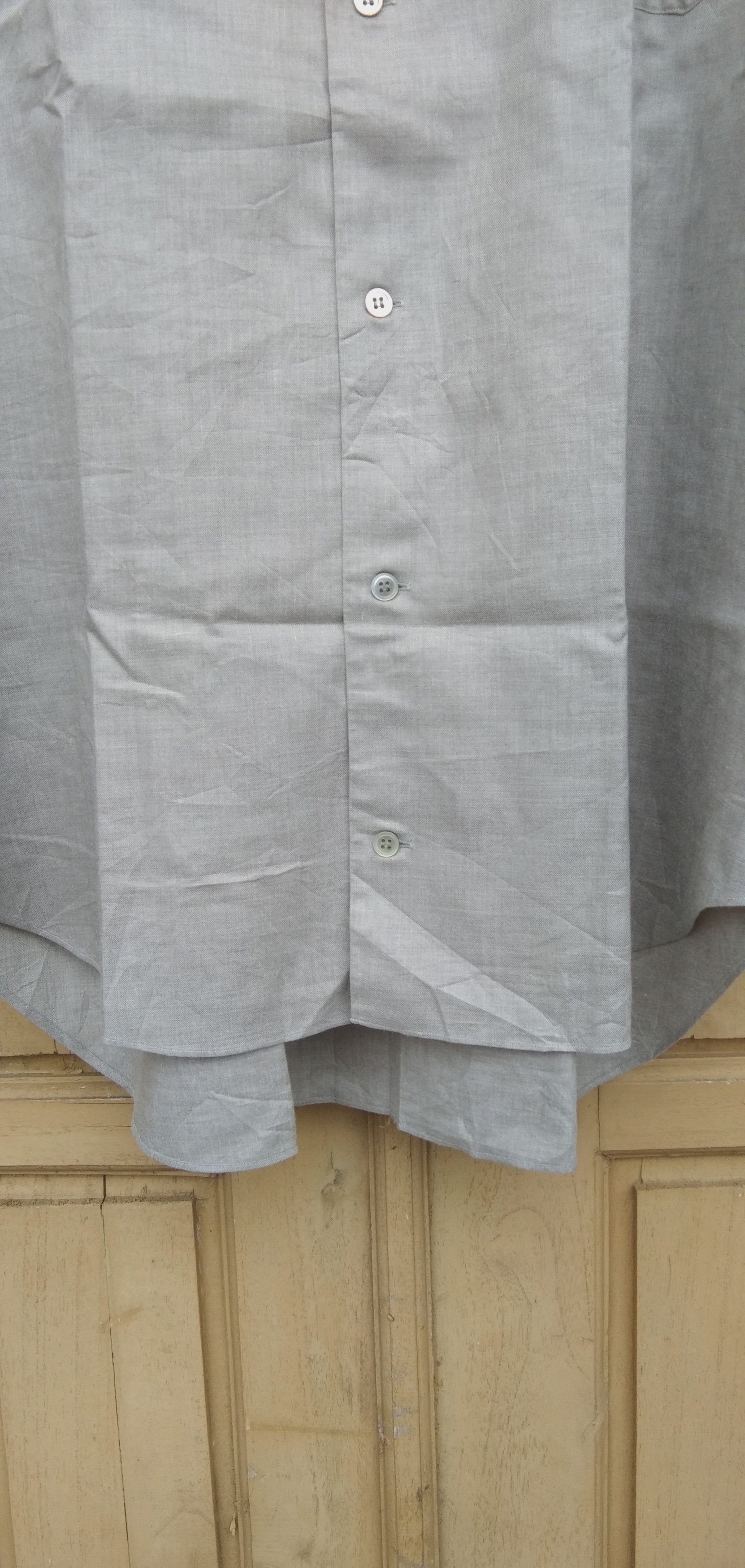 Y's for Men Y's for men grey button shirt Size US L / EU 52-54 / 3 - 3 Thumbnail