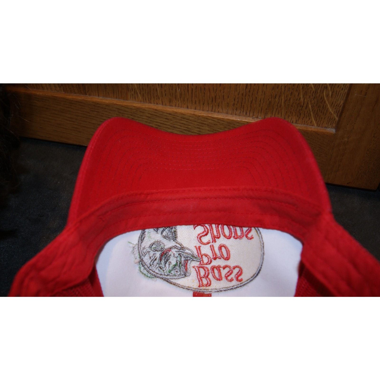 Bass Pro Shops Bass Pro Shops Embroider Logo Trucker Mesh Snapback Hat Cap Size ONE SIZE - 6 Thumbnail