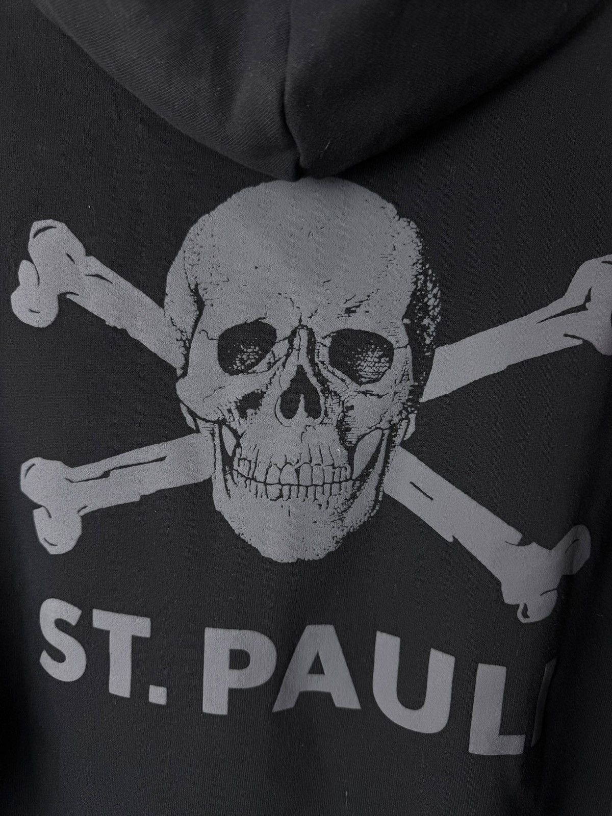 Vintage Vintage St Pauli Band Hoodie Skull Pirates Bones Size US S / EU 44-46 / 1 - 6 Thumbnail