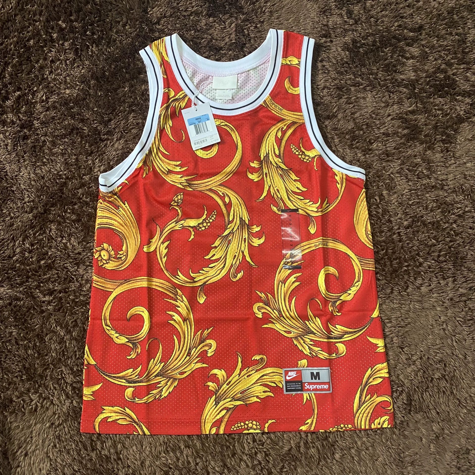 Nike Nike Basketball Red Jersey s Men Size US S / EU 44-46 / 1 - 1 Thumbnail