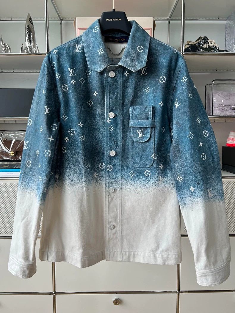 Louis Vuitton Louis Vuitton Star Gradient Denim Jacket Size US XS / EU 42 / 0 - 1 Thumbnail