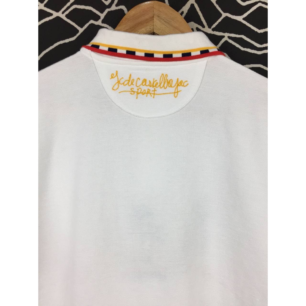 Designer × Jean Charles De Castelbajac × Vintage Jean Charles De Castelbajac Sport Embroidered Logo Polo Tee Size US L / EU 52-54 / 3 - 10 Thumbnail