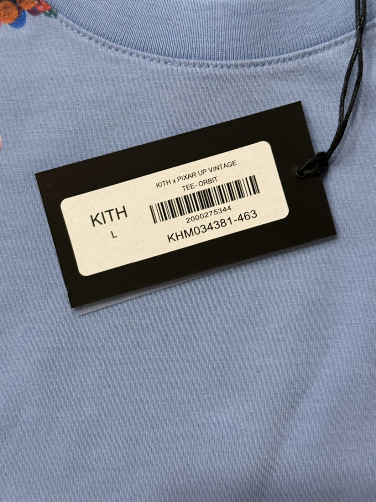 Disney × Kith Men's KITH Disney Pixar Up Vintage Tee Orbit Blue Sz L Large Size US L / EU 52-54 / 3 - 5 Thumbnail
