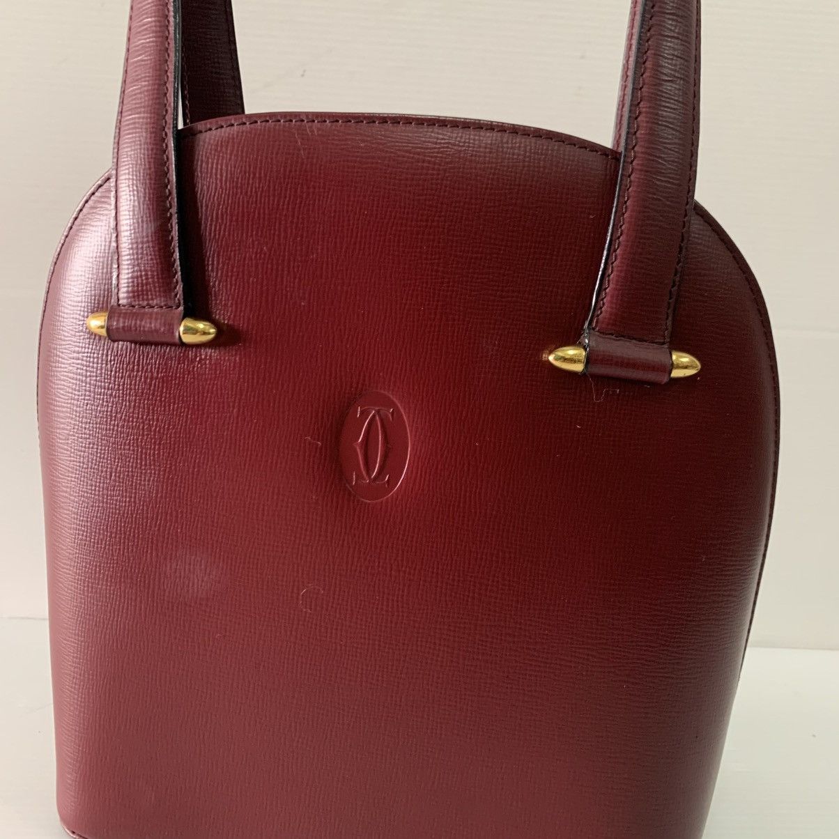 Cartier Cartier Paris Leather Top Handle Pre-Owned Bag Size ONE SIZE - 2 Thumbnail