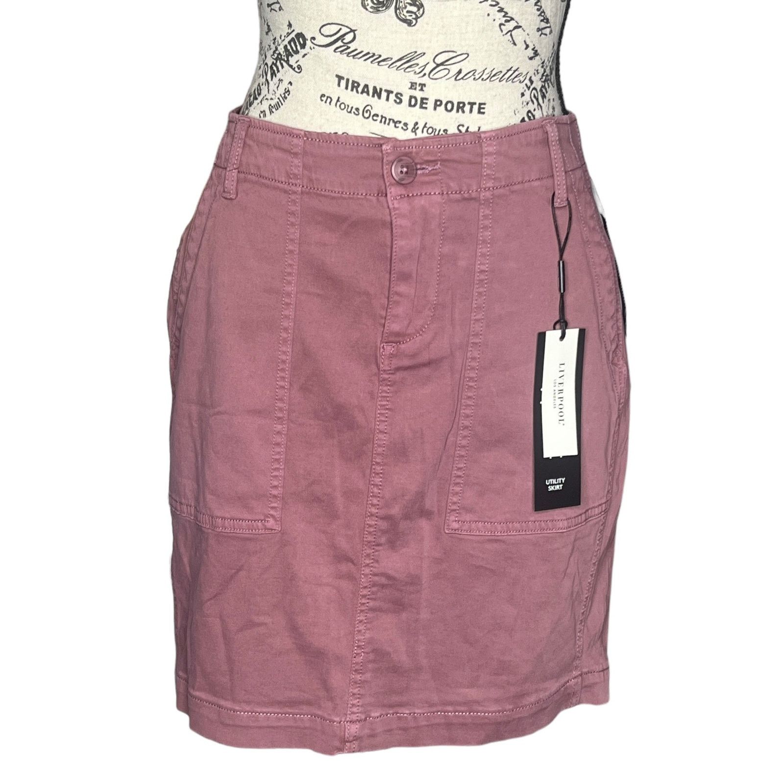 Other Maggie Back Slit 4 Pocket Utility Skirt - Stitch Fix Size 28" / US 6 / IT 42 - 1 Thumbnail