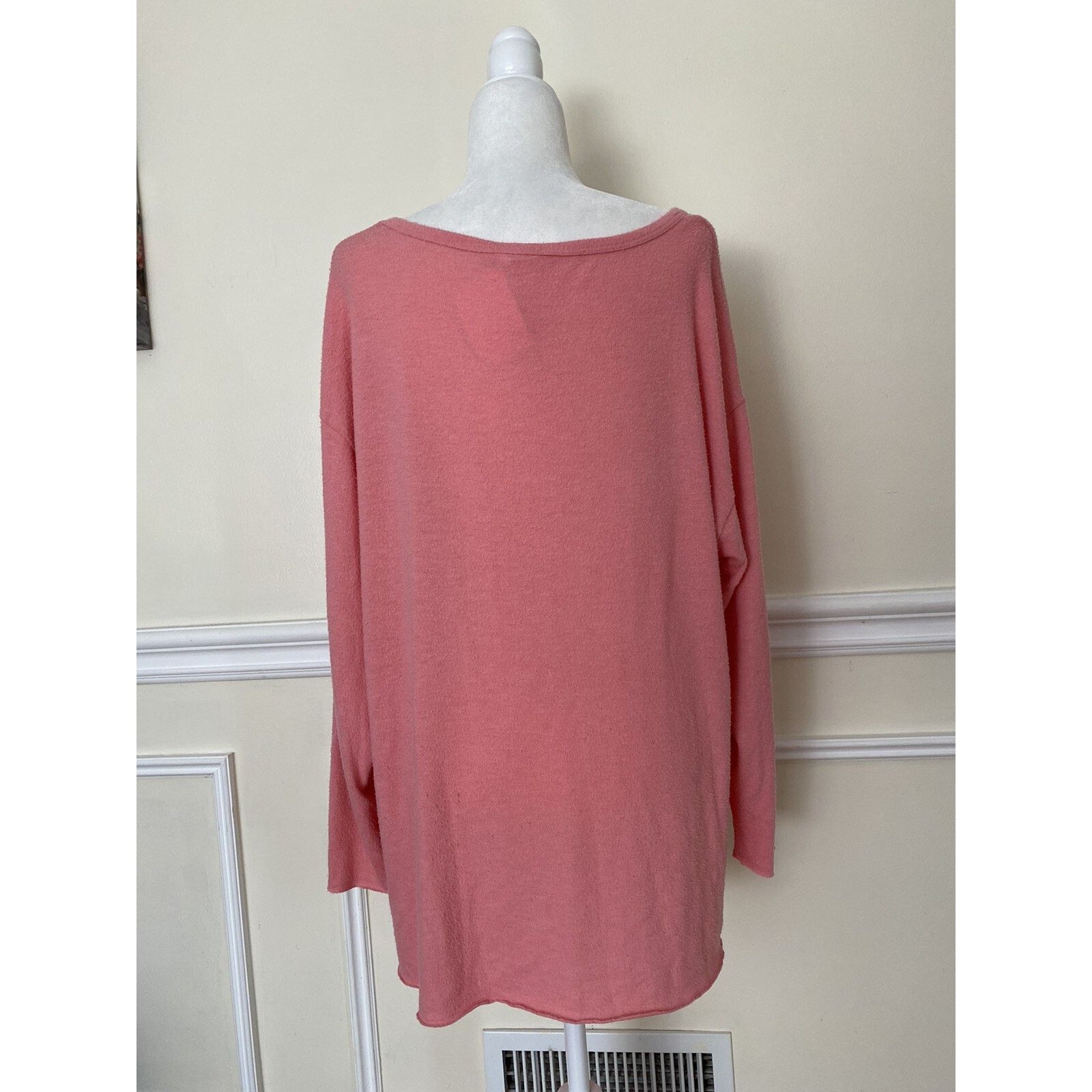 Pink Caslon pink made in Quatemala size 1X Women Sweater A003026 Size ONE SIZE - 3 Thumbnail