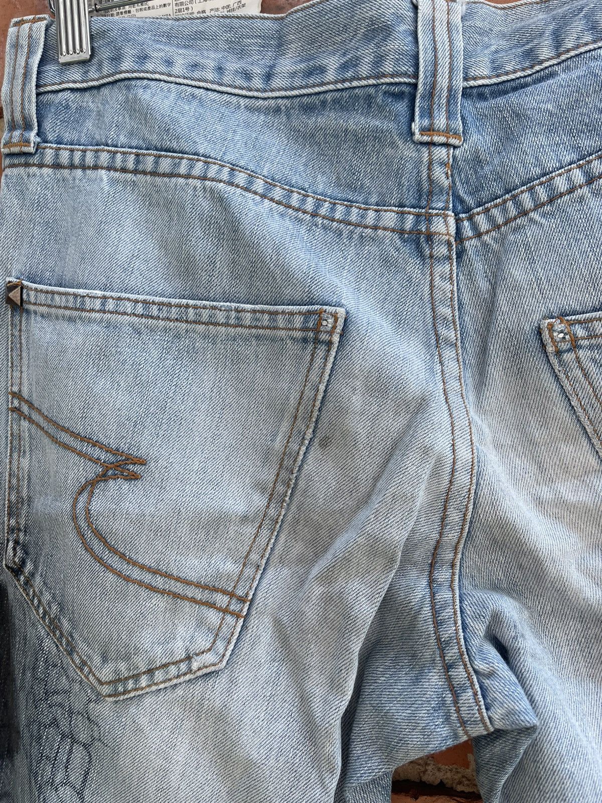 semanticdesign Very Rare Vintage Brand Semantic Design Flared Jeans 2000s Size US 32 / EU 48 - 9 Thumbnail