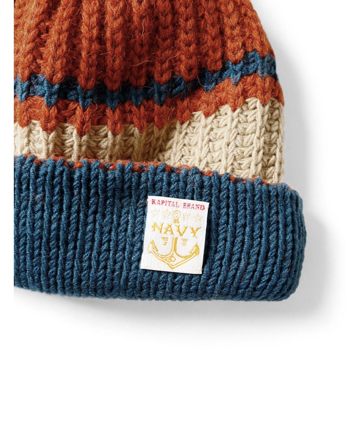 Kapital Kapital 3G Wool Ribbed Knit CAP Size ONE SIZE - 4 Thumbnail