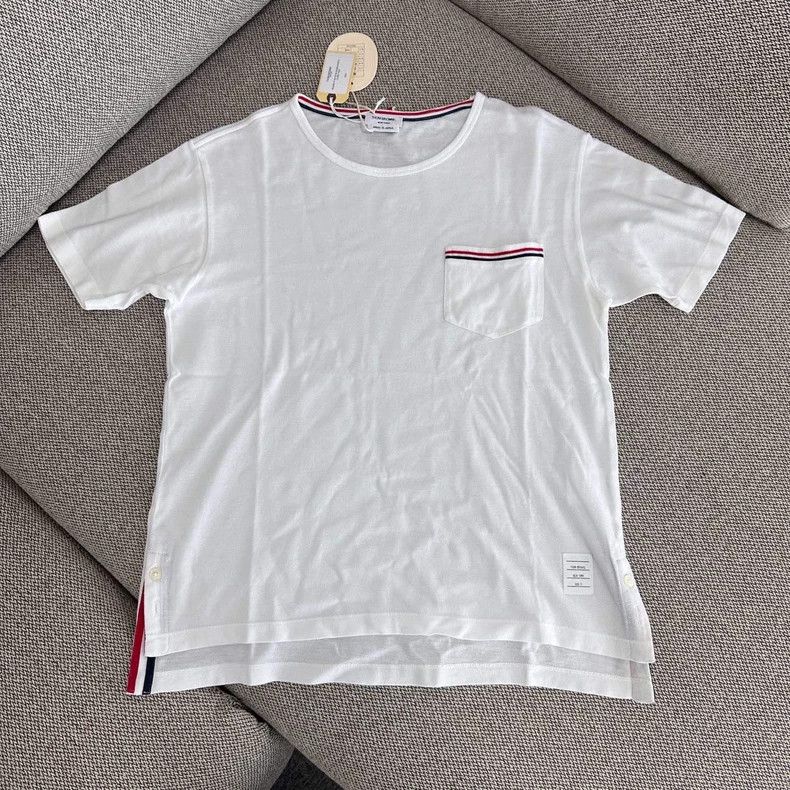 Thom Browne Thom Browne Round collar short sleeves Size US XS / EU 42 / 0 - 1 Thumbnail