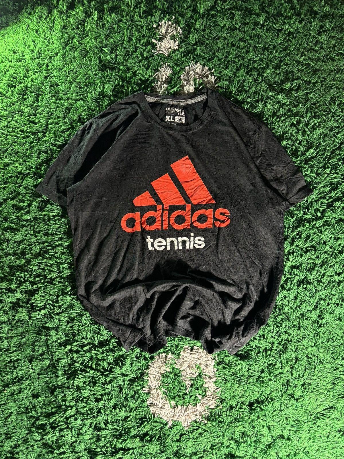 Adidas 2010s adidas “Tennis” Tee Size US XL / EU 56 / 4 - 2 Thumbnail