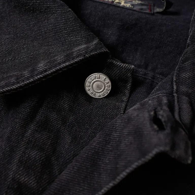 RRL Ralph Lauren o1tko10825 Denim Jacket in Black Size US XS / EU 42 / 0 - 2 Thumbnail