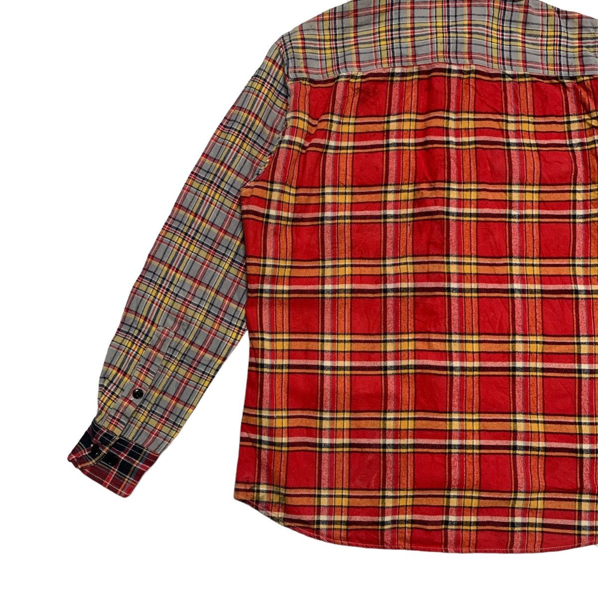 Beams Plus Beams Color Block Tartan Shirt Size US M / EU 48-50 / 2 - 8 Thumbnail
