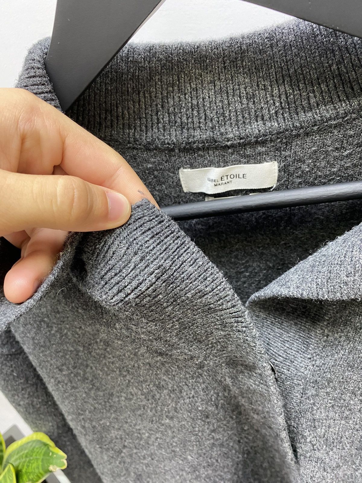 Isabel Marant × Isabel Marant Etoile Isabel Marant Etoile Lark Oversized Polo Jumper Sweater Size S / US 4 / IT 40 - 14 Thumbnail