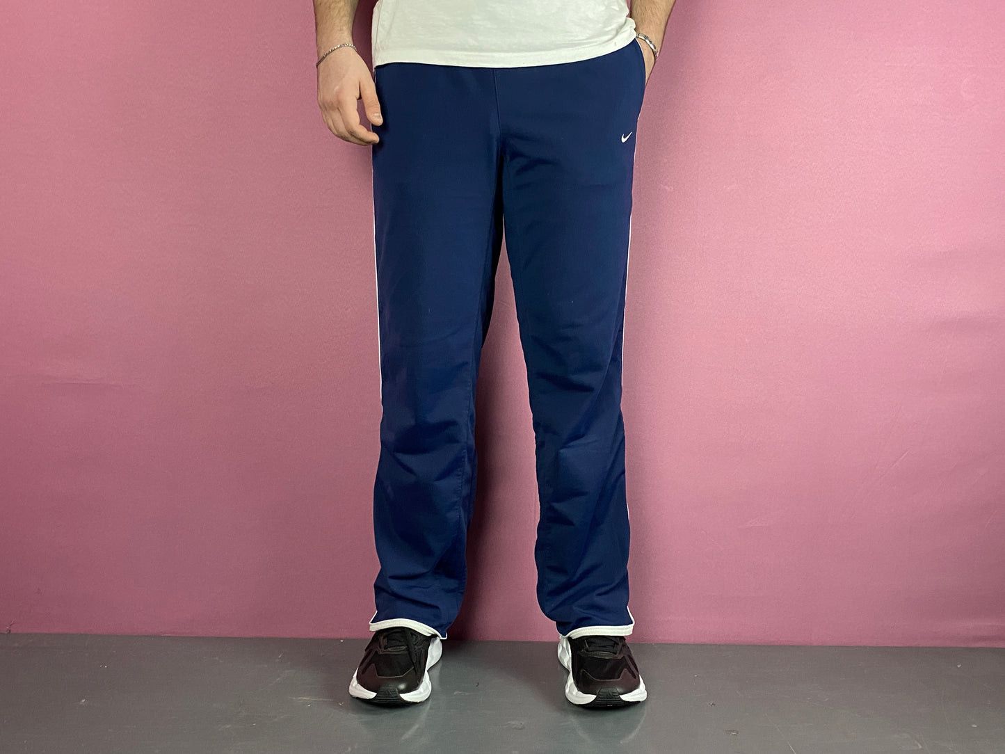 Nike × Vintage Y2K Nike Vintage Men's Retro Style Track Pants - L Size US 32 / EU 48 - 3 Thumbnail