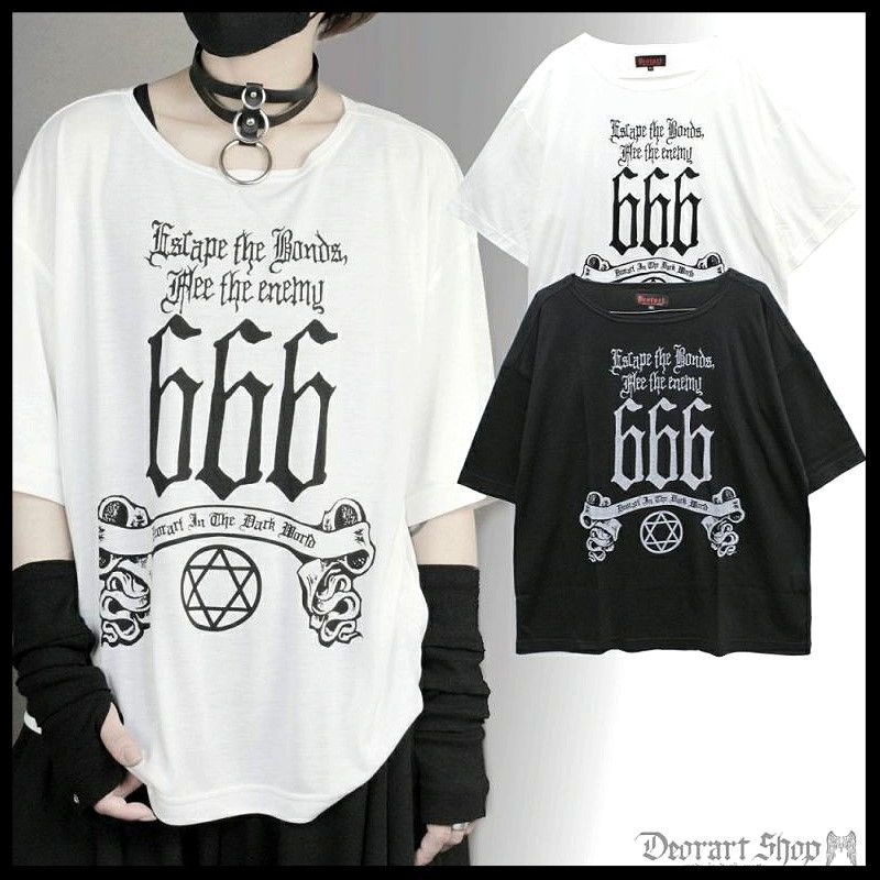 Seditionaries Deorart Shirt 666 'escape the bonds' 'Free the enemy' Size US L / EU 52-54 / 3 - 12 Thumbnail