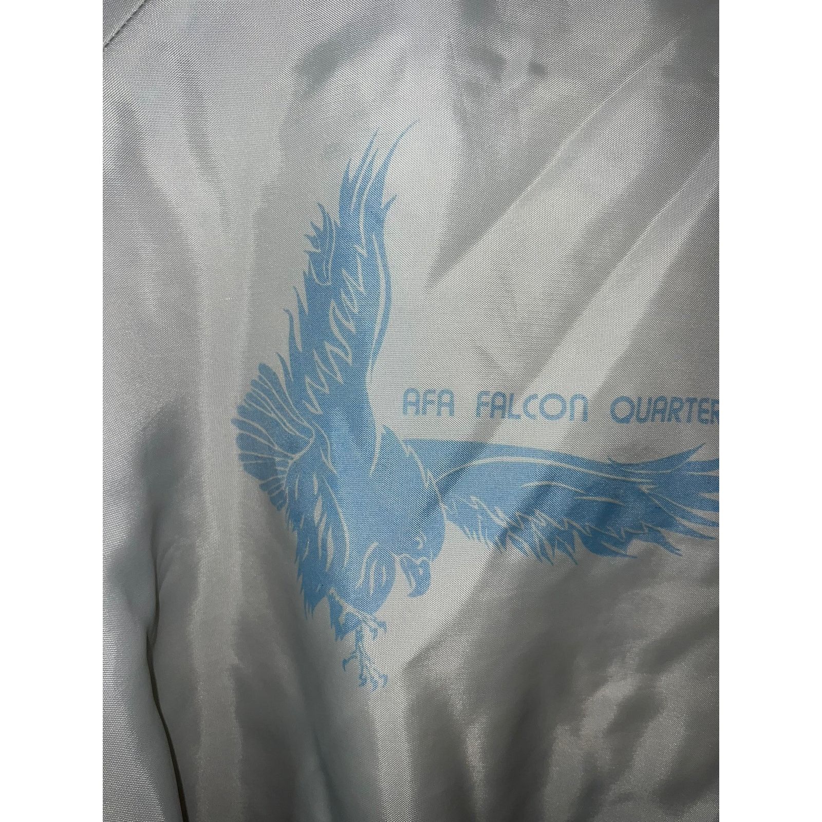 Vintage Vintage Air Force Bomber Jacket Falcon Quarterback AFA 80s L Size US L / EU 52-54 / 3 - 2 Thumbnail