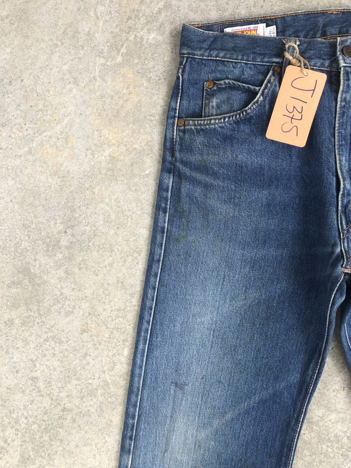 Big John Vintage Big John Distressed Jeans Straight Fit Size US 30 / EU 46 - 4 Thumbnail