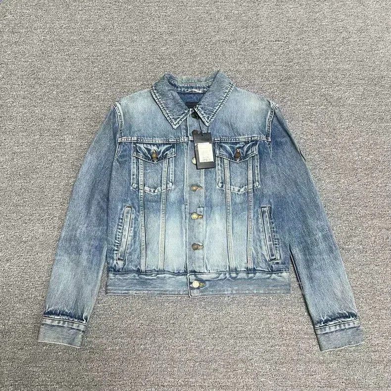 Saint Laurent Paris Saint Laurent SLP Denim Jacket S. Size US S / EU 44-46 / 1 - 1 Thumbnail