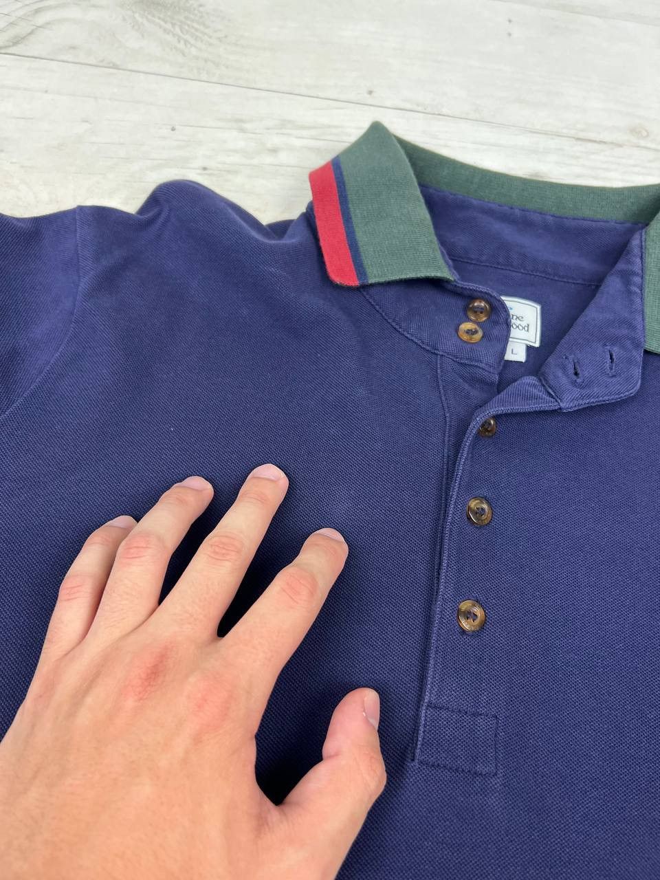 Vivienne Westwood Vivienne Westwood Polo Shirt Logo Orb Basic Size US L / EU 52-54 / 3 - 12 Thumbnail
