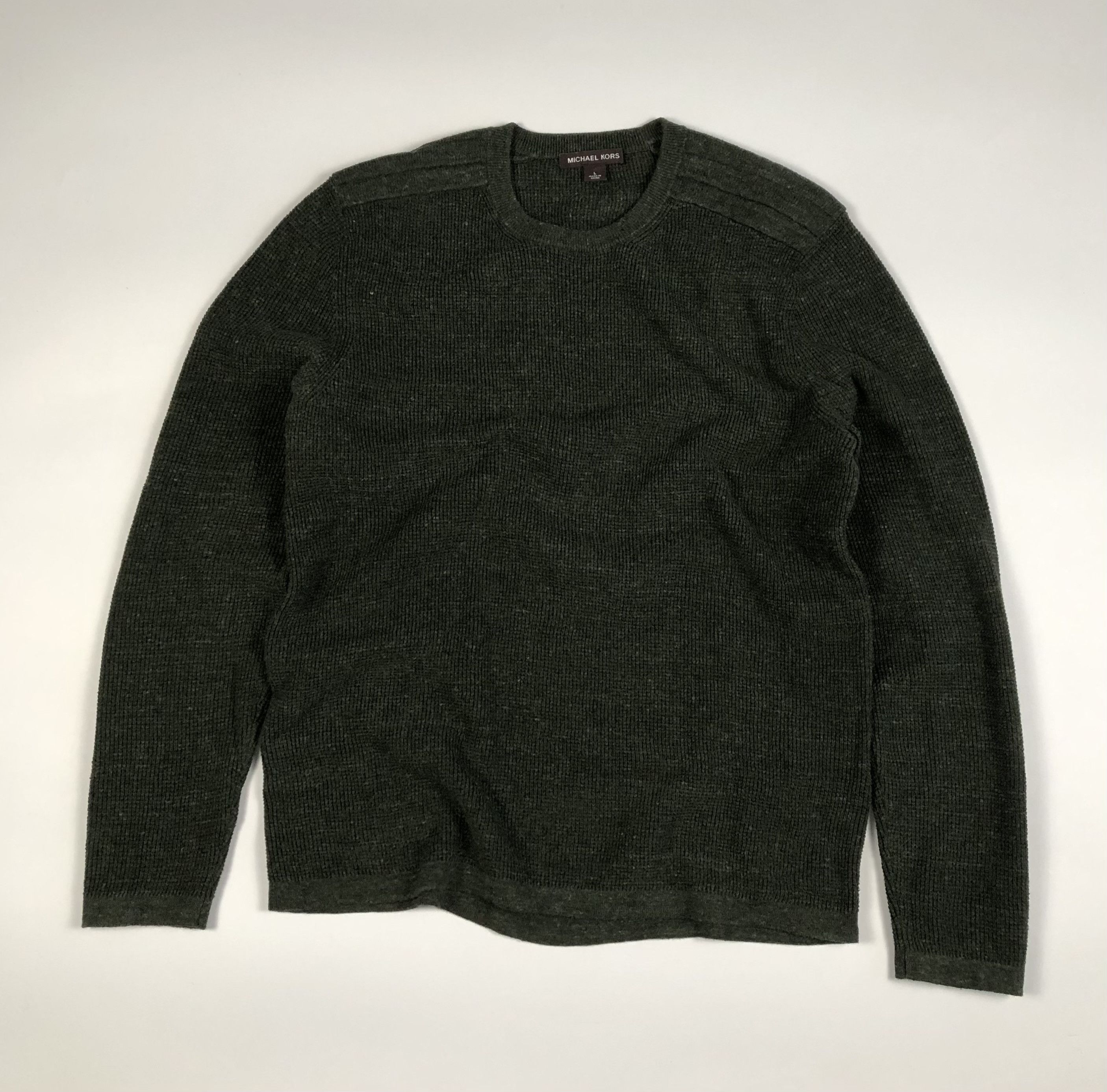 Michael Kors Michael Kors Cotton Wool Crewneck Size US L / EU 52-54 / 3 - 1 Thumbnail