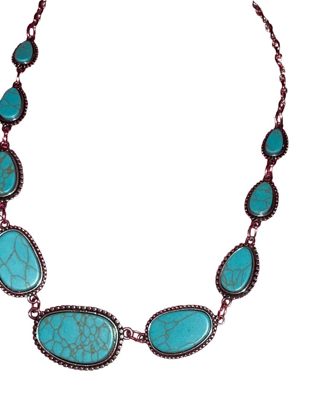 Other EyeCandy LA Enamel Turquoise Necklace Size ONE SIZE - 1 Thumbnail