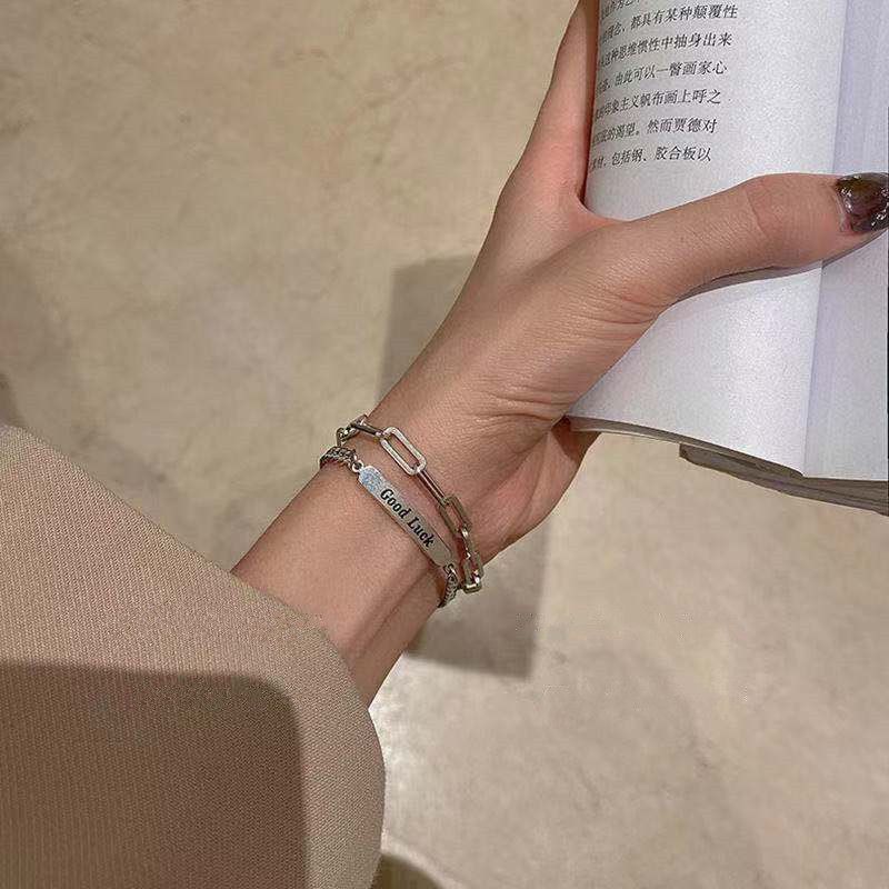 Jewelry Dark Bracelet Y2K Punk Chain Gotch Bracelets Chains Size ONE SIZE - 2 Thumbnail