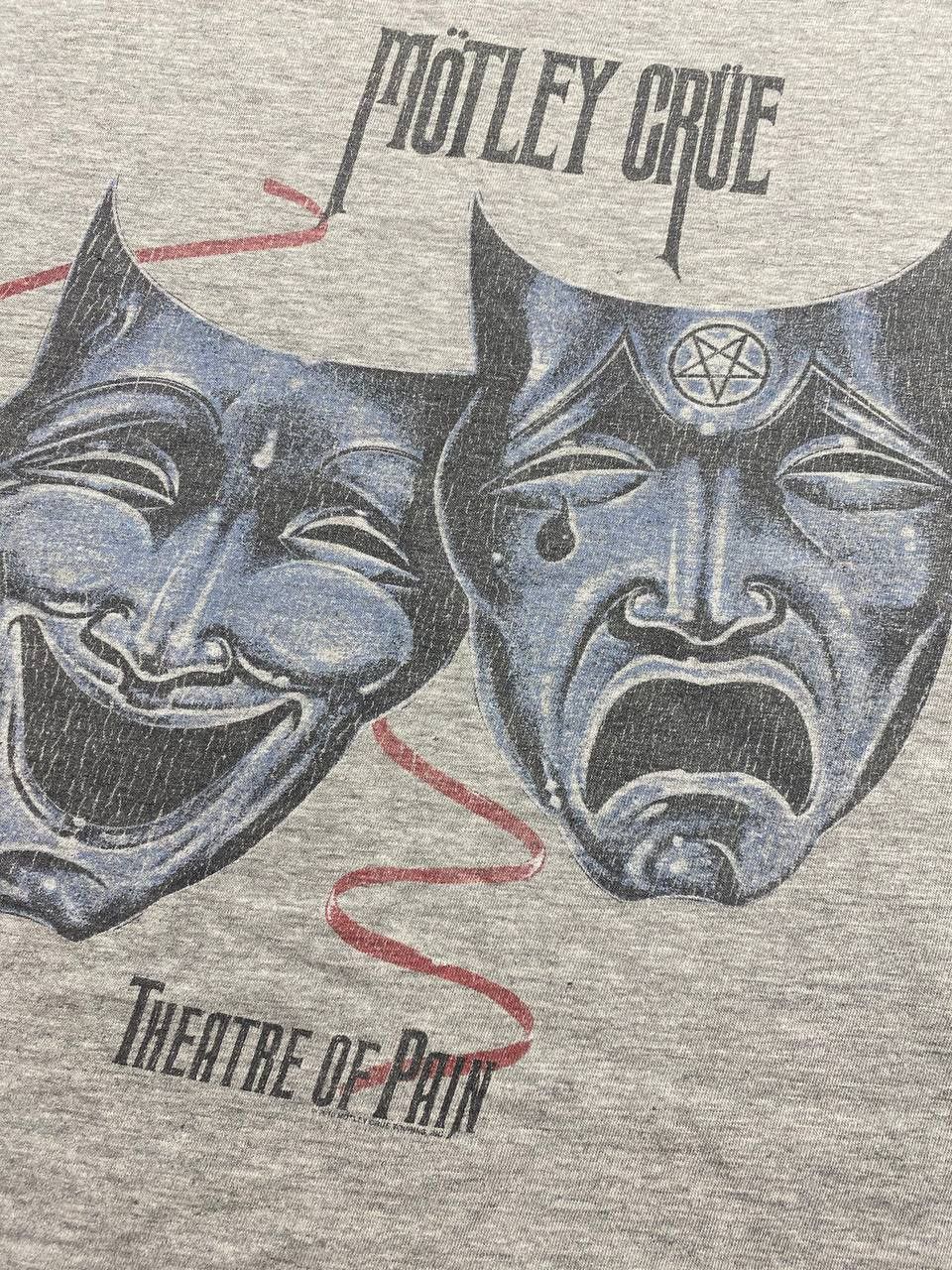 Band Tees MOTLEY CRUE THEATRE OF PAIN PENTAGRAM METAL BAND TEE Size US M / EU 48-50 / 2 - 7 Thumbnail