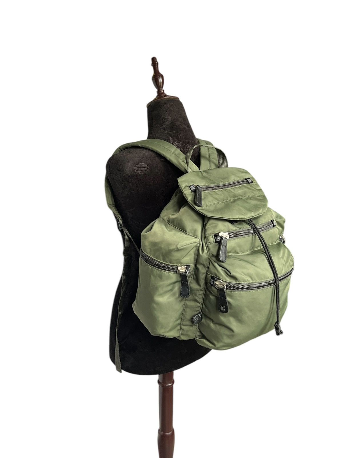 Y's × Yohji Yamamoto 1990s Yohji Yamamoto Workshop Tanker Backpack Size ONE SIZE - 16 Thumbnail
